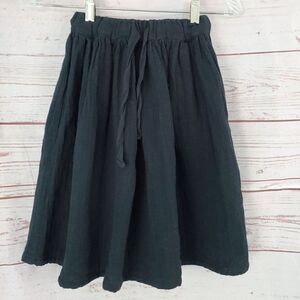Carlota Barnabe Girls Size 6Y Elastic Waist Skirt Black